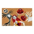 thumbnail image 4 of FlareFable The Nightmare Before Christmas Coir Mat, Character Jack & Sally Pumpkin Coir Mat, Lovely Carpet Halloween Christmas Decoration for Front Door Yard (18×30), 4 of 4
