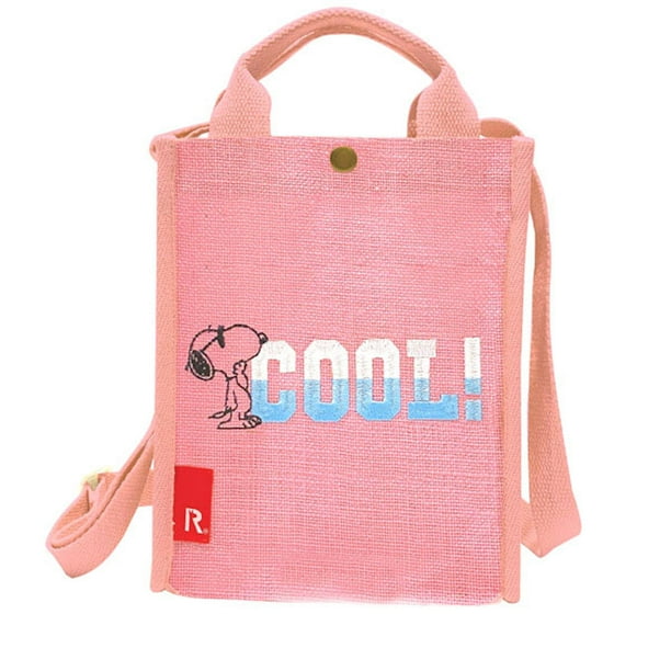 Bolso bandolera de lona tipo bandolera Snoopys Cools Anime