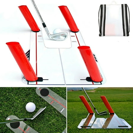 Golf Swing Speed Trainer Trap Base Training 4 Speed Rods Protable Storage Bag Aids Putting Plane Path Practice Aid Outdoor Exercise Fitness
