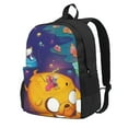 thumbnail image 6 of Adventure Time Backpack, Large Capacity Book Bag For College Work, Durable Laptop Backpack, 16.5x12.6x5.5 Inch, 6 of 9
