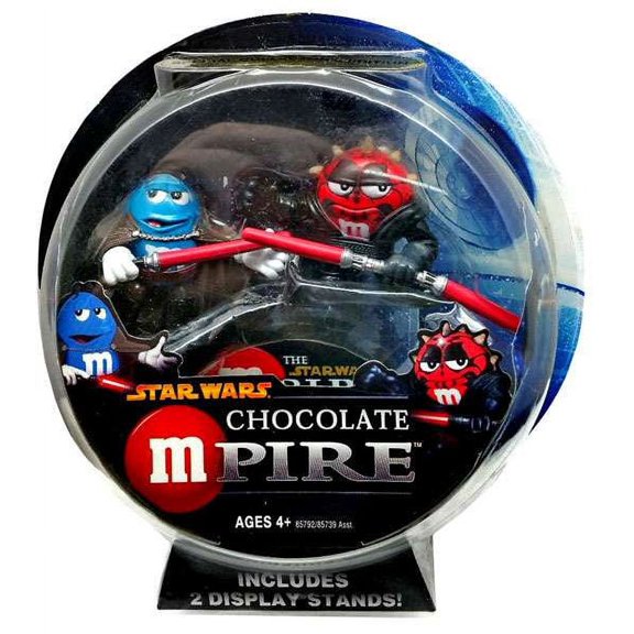 Star Wars Chocolate Mpire Darth Maul & Count Dooku Action Figure 2-Pack