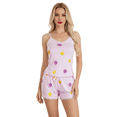 thumbnail image 1 of Set Pijama 3 Piezas Mujer Unitalla Verano Bata Top y Short, 1 of 9