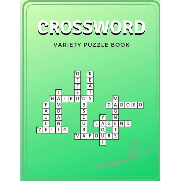 Crossword Variety Puzzle Book Search And Fnd Books For Kids Travel Size Moderate Crossword Puzzle Books
