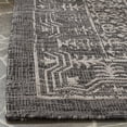 thumbnail image 5 of SAFAVIEH Courtyard Jolyon Bordered Indoor/Outdoor Area Rug, Black/Beige, 6'7" x 6'7" Square, 5 of 7