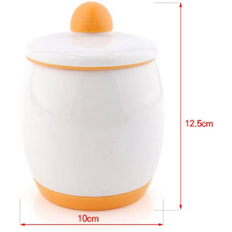As Seen on TV Egg-Tastic Microwave Egg Cooker and Poacher, White/Orange