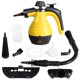 thumbnail image 1 of Goplus Limpiador de vapor presurizado de mano con 9 accesorios de piezas, vaporizador multiusos con cerradura de seguridad para moqueta, cortina de asiento de coche, 1050 W portátil para tapicería de, 1 of 5