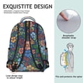 thumbnail image 5 of Pioneer Flower Backpack for School,Cute School Bag,Schoolbag with Adjustable Shoulder Straps & Padded Back,15.3"x11"x7.1".﻿, 5 of 6