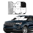 thumbnail image 3 of Kdxio Doodle Cute Cat Print Front Windshield Sun Shade,Folding Auto Sunshade for Car Truck SUV-Small, 3 of 7