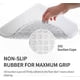 thumbnail image 5 of Foot Scrubber and Massager with Suction Cups for Exfoliation and Pain Relief Clear White, 5 of 5