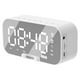 thumbnail image 1 of Reloj Despertador Digital Xihbxyly con Espejo Led y Altavoz Inalámbrico, 1 of 2
