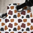 thumbnail image 3 of Ambesonne Cow Print Grommet Curtain, Abstract Cow Hide, 50" x 72", White Brown Black, 3 of 6