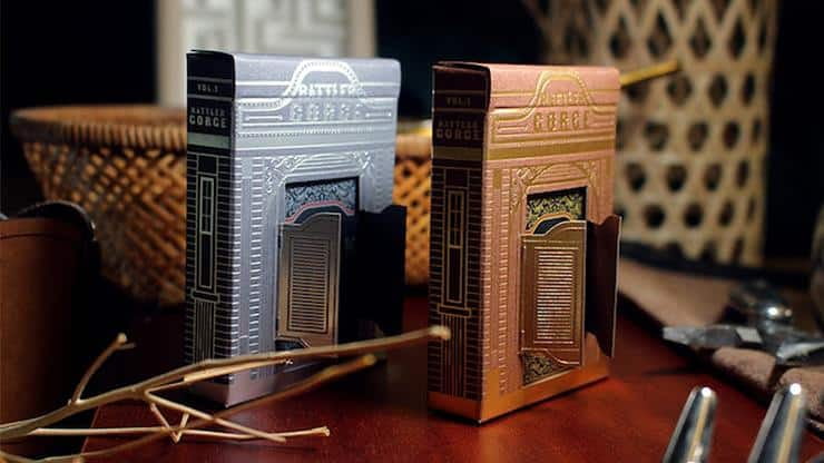 Rattler Gorge Noir Playing Cards by Deckidea