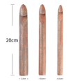 thumbnail image 2 of Larger Crochet Hook 15 Pack. Jumbo Crochet Hooks Set Large Size, 2 of 5