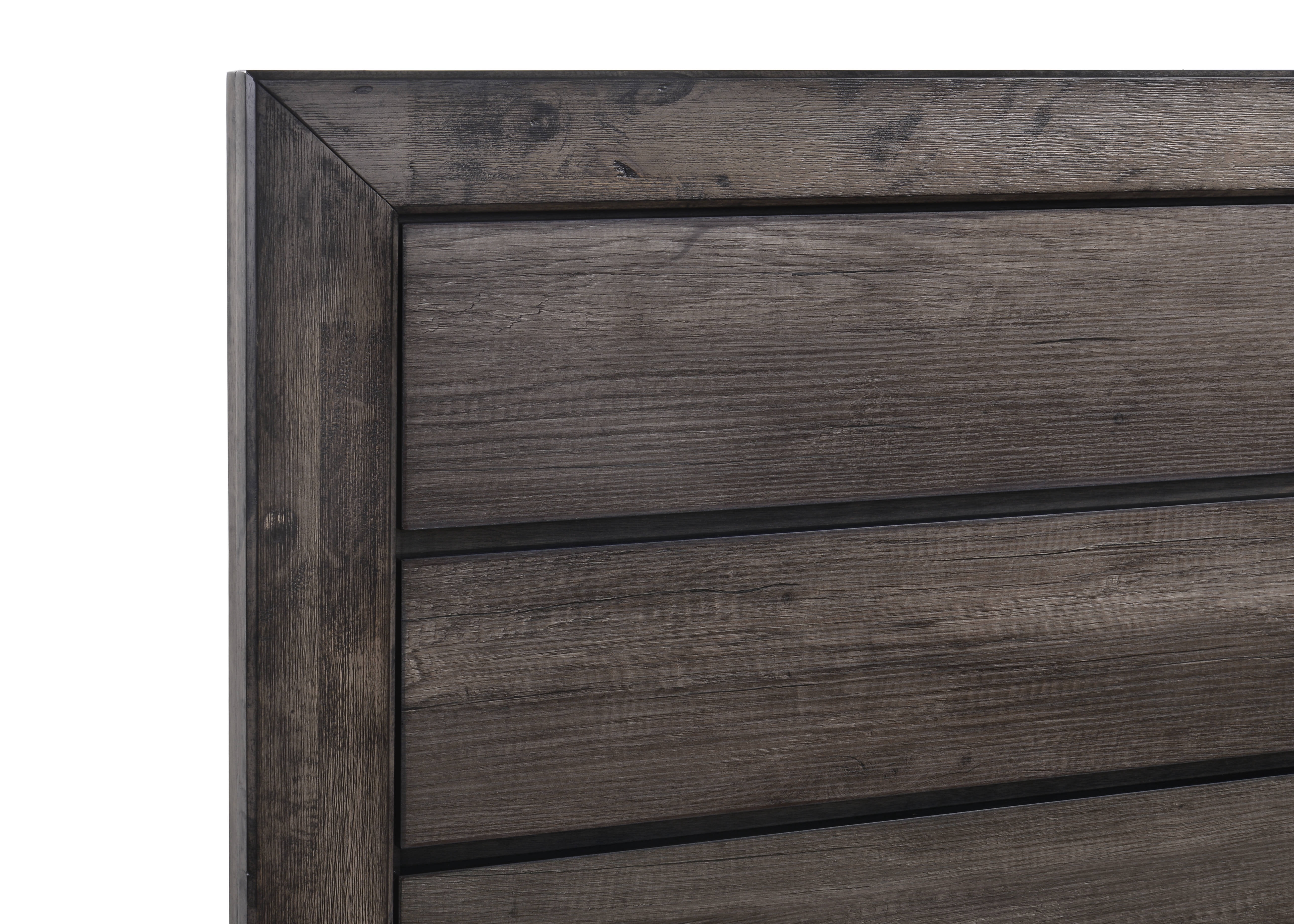 Picket House Furnishings Grayson King Panel 3pc Bedroom Set, Grey Oak