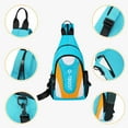 thumbnail image 4 of NOKIO Casual Chest Pouch For Males,Chest Sling Pack For Men, Lightweight Chest Sling For Men, Fanny Pack Waterproof Waist Bag Dual Use Chest Bag Travel Backpack Multi Functional Rucksacks, 4 of 6