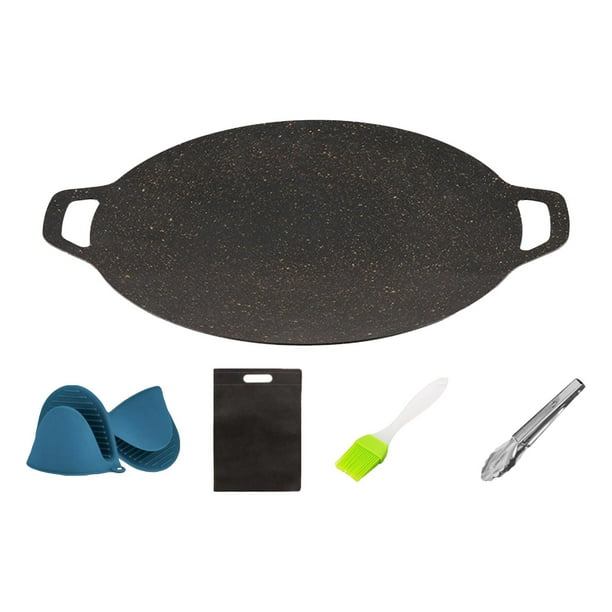 Utensilios para barbacoa, planchas, planchas duraderas para pesca en exteriores e interiores, playa 28cm