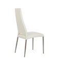 thumbnail image 4 of Eurostyle Tara Dining Chair in White Leatherette, 4 of 6