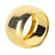 thumbnail image 2 of 6Pcs Napkin Rings Gold Color Strong Metal Elegant Simple Multi Purpose Napkin Holders for Wedding Hotel Party, 2 of 3