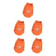 thumbnail image 2 of Greeniant Poliéster Fácil de limpiar Chubasqueros para perros Revestimiento impermeable elegante Ropa cómoda Chubasquero para perros naranja L Type2 NO2, 2 of 6