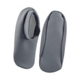 thumbnail image 4 of Voxware Pack d'Huile de Ricin pour Pieds Chaussettes Réutilisables Antidérapantes Lavables en Polyester Acrylique Doux pour Activités de Sommeil Adapté pour Intérieur Gris, 4 of 8
