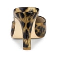 thumbnail image 2 of BLISSFUL STEP Women's Pointed Toe Stiletto Heels Slide Mules Leopard 7, 2 of 7
