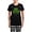 With Checker Pant, variant on CafePress - Shamrock Skulls St Pattys Day Women's Dark Pajamas - Women's Short Sleeve Print T-Shirt and Pants Dark Cotton Pajama Set