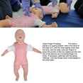 thumbnail image 4 of Infant Cardiopulmonary Resuscitation Manikin, Practice Cardiopulmonary Resuscitation Infant Doll  for Students for Learning, 4 of 7