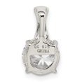 thumbnail image 4 of Sterling Silver CZ Pendant Charm, 4 of 4