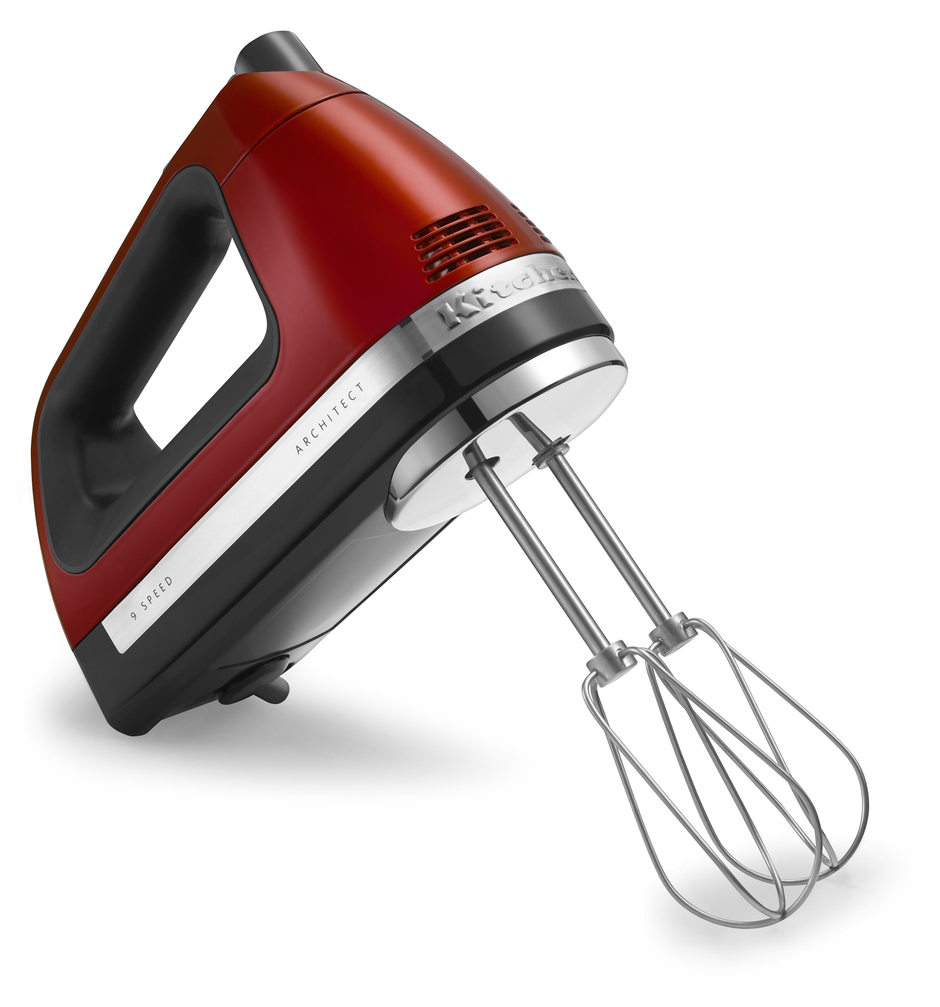 Reviews for KitchenAid 9-Speed Candy Apple Red Hand Mixer with Beater and  Whisk Attachments