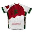thumbnail image 2 of Morocco Flag Short Sleeve Cycling Jersey  for Women - Size XL, 2 of 3