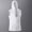 White, variant on BUIGTTKLOP Men's Workout Hooded Tank Tops Sleeveless Gym Hoodies Loose Fitted Muscle Cut off Shirt with Pockets