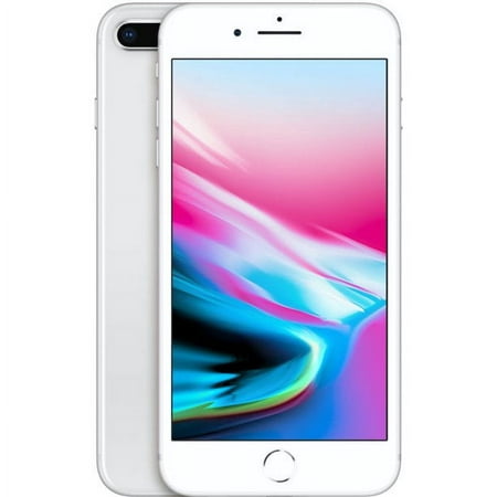 Restored Apple iPhone 8 Plus 64GB Silver (Unlocked) (Refurbished)