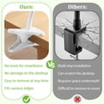 thumbnail image 5 of NATYSWAN Clip-On Desk Lamp, Eye-Caring LED Reading Light, Adjustable Gooseneck, Anti-Tip Bedside Reading Light—Small Desk Lamps for Home Offices, College Dorm Room, 5 of 8