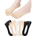 thumbnail image 1 of Calcetines Pangda con forro de corte bajo para mujer, 6 pares, 1 of 6