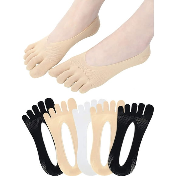 Calcetines Pangda con forro de corte bajo para mujer, 6 pares