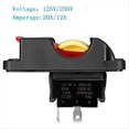 thumbnail image 2 of Interruptor de Mesa, Interruptor AlimentacióN de Mesa Seguridad para Piezas de Mesa de 10 Pulgadas, Interruptor Encendido/Apagado, 125 V/250 V, 2 of 5