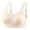 Beige, variant on Wireless Nursing Bra for Maternity Women Ultra Comfort Push Up Tank Top Bralette Full Coverage Breathable Brasier, Black, M