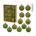 thumbnail image 3 of CuiLiyq 12 PCS Ornaments for Christmas Trees, Shatterproof Christmas Tree Decorations, Hanging Ball Ornaments for Xmas Holiday Party Decor (Light Green), 3 of 6