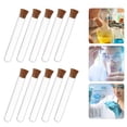 thumbnail image 3 of Shisuyan 25pcs Plastic Test Tube Labs Spice Storage Tubes Science Liquid Container, 3 of 8
