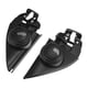thumbnail image 1 of Puerta Tweeter Altavoz Panel Cubierta para Volkswagen - 2uds Negro, 1 of 6