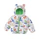 thumbnail image 1 of 2022 Otoño Invierno Niños Abajo Chaquetas acolchadas Infantes Bebés Niños Niñas Dibujos animados lindo Oreja ligera Abrigos con capucha Niños pequeños Ropa para niños 18-24M (Etiqueta 90) Gao Jinjia LED, 1 of 2