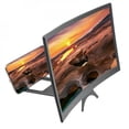 thumbnail image 4 of 12 Inch Enlarged Bracket Display Mobile Phone Screen Magnifier Stand Video Amplifier  High Definition Curved Movie Black, 4 of 5