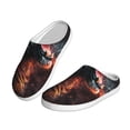 thumbnail image 2 of Kdxio Cool Tiger Women's Men's Slippers Plush Slip-On House Slipper for Winter Indoor Soft Cushion Non-slip Fluffy Slides Slippers-37/38, 2 of 7