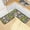 Hand Drawn Easter Egg Flowers, variant on Dailycode 2 Pcs Kitchen Rug Set Non Slip Absorbent Soft Floor Mats for Kitchen Bathroom Hello Summer Watermelon 19.7"x27.6"+19.7"x47.2"
