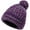 Colorful, variant on Women Winter Knitted Beanie Hat Pompom Colorful Knit Cap Warm Skull Cap