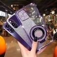 thumbnail image 2 of Funda Para iPhone 16 Pro Max Plus Polvo Flash Magnético+mica, 2 of 8