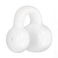 thumbnail image 4 of Auriculares Bluetooth con clip, elegantes mini auriculares estéreo HiFi con cancelación de ruido, de oído abierto, para deportes, música y llamadas, color blanco., 4 of 14