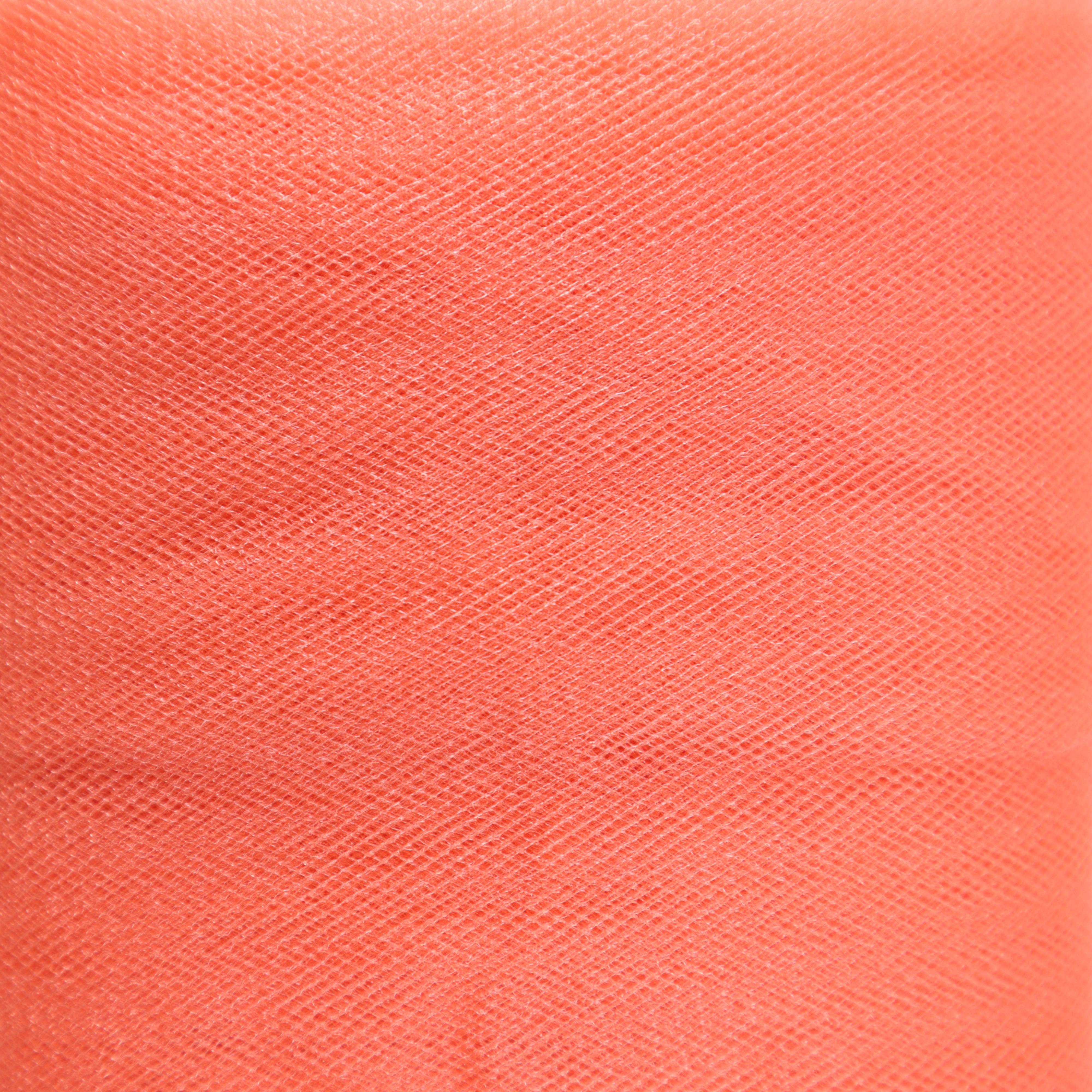 (2 pack) 3 Yard Cut Sparkle Tulle Fabric, Orange, 54" Wide for Apparel & Crafting, by Fuzhou