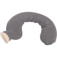 thumbnail image 1 of Hot Water Bottle, U Shaped Hot Water Bottle,1L Water Injection Neck Shoulder Hot Water Bottle with Detachable Cloth Cover for Pain Relief (Grey Pure Color), 1 of 8