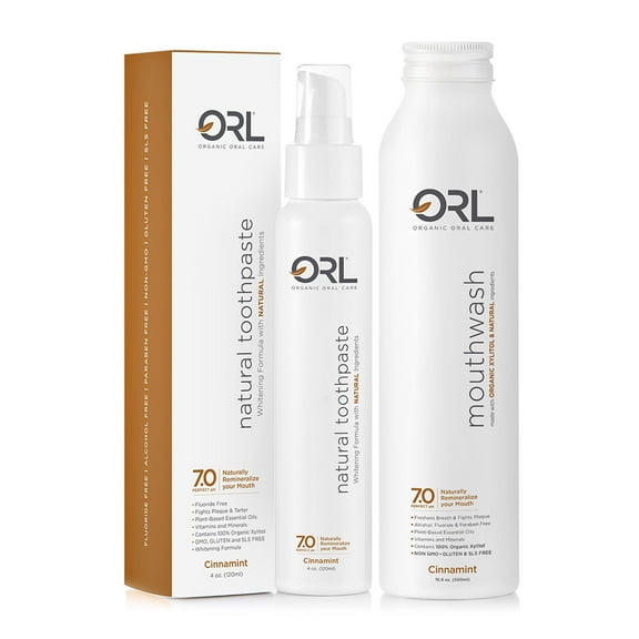 ORL - Cinnamint Mouthwash & Toothpaste Bundle